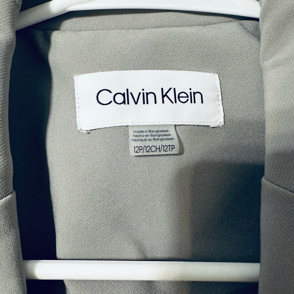 Calvin Klein Gray Blazer